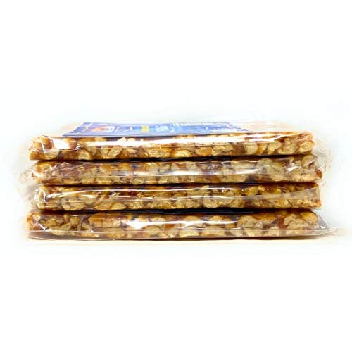 Rani Peanut Chikki Brittle Candy 100G 3.5Oz X Pack Of 4 ~ Al