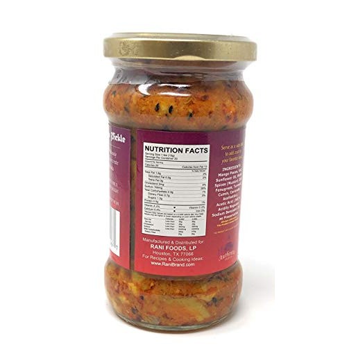 Rani Punjabi Pickle Hot Achar, Spicy Indian Relish 10.5Oz 300