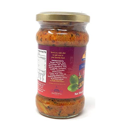 Rani Punjabi Pickle Hot Achar, Spicy Indian Relish 10.5Oz 300