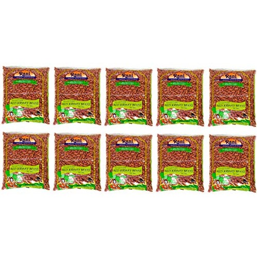 Rani Red Kidney Beans, Light 4Lbs Pack Of 10, 40Lbs 640Oz Tota