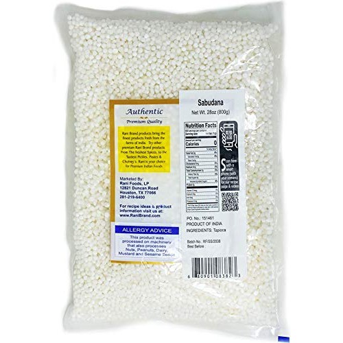 Rani Sabudana Tapioca / Sago Pearls 28Oz 800G ~ All Natural
