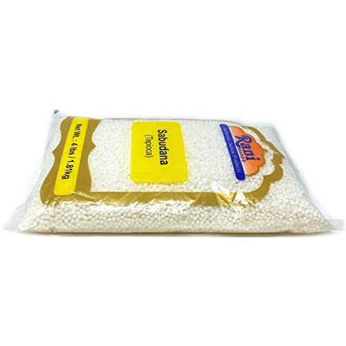 Rani Sabudana Tapioca / Sago Pearls 4Lbs 64Oz Bulk ~ All Nat
