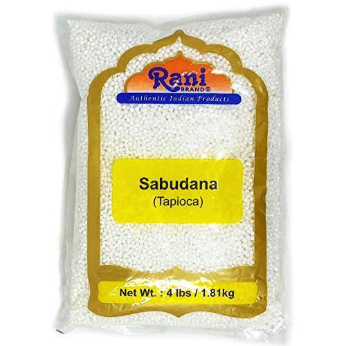 Rani Sabudana Tapioca / Sago Pearls 4Lbs 64Oz Bulk ~ All Nat