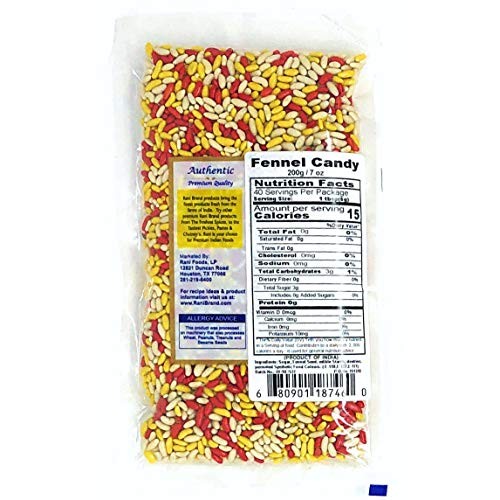 Rani Sugar Coated Fennel Candy 7Oz 200G ~ Vegan | Indian After