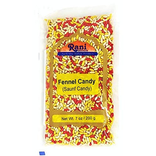 Rani Sugar Coated Fennel Candy 7Oz 200G ~ Vegan | Indian After