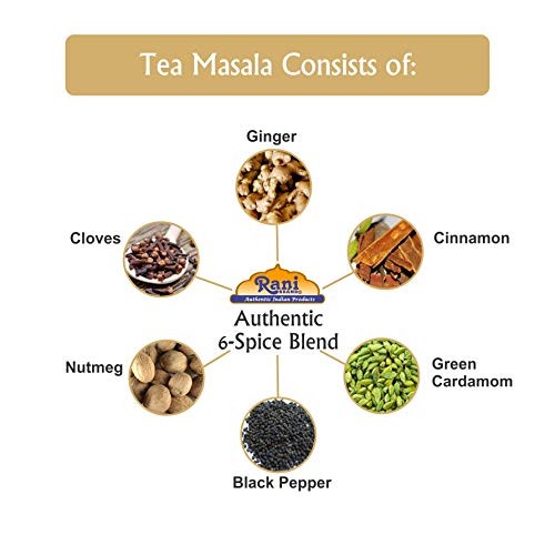 Rani Tea Chai Masala Indian Spice Blend 3Oz 85G ~ All Natura