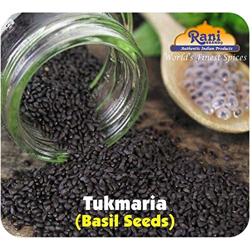 Rani Tukmaria Natural Holy Basil Seeds 7Oz 200G Used For Fal