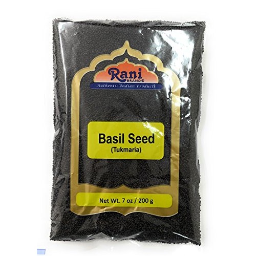 Rani Tukmaria Natural Holy Basil Seeds 7Oz 200G Used For Fal