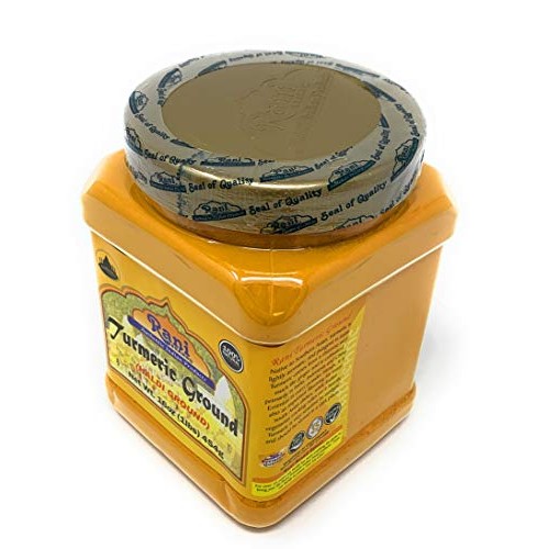 Rani Turmeric Haldi Root Powder Spice, High Curcumin Content