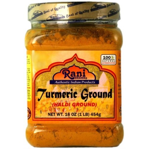 Rani Turmeric Haldi Root Powder Spice, High Curcumin Content