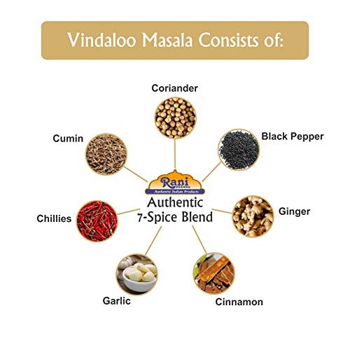 Rani Vindaloo Curry Masala Natural Indian Spice Blend 3Oz 85G