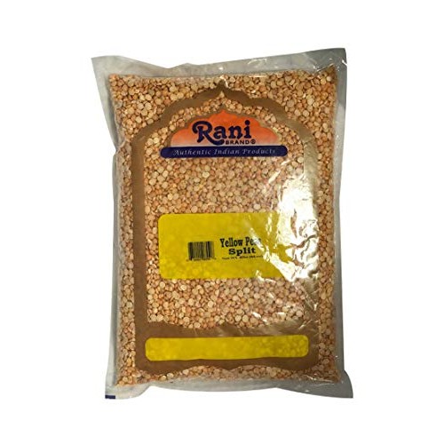 Rani Yellow Peas Split, Dried Vatana, Matar 4Lbs 64Oz ~ All