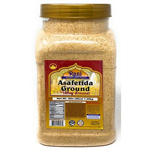 Rani Asafetida Hing Ground 3Lbs 1.36Kg Value Pack Bulk ~ All