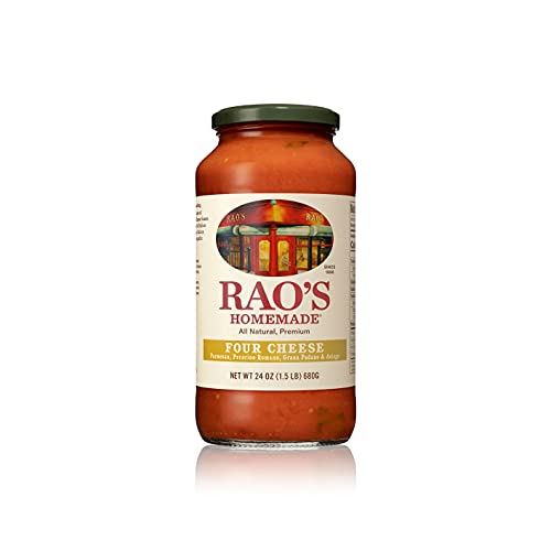Raos Homemade Four Cheese Sauce, Classic, Creamy Italian Tomato