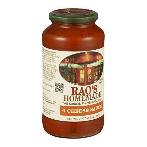 Raos Four Cheese Pasta Sauce, 24 Ounce - 12 Per Case.