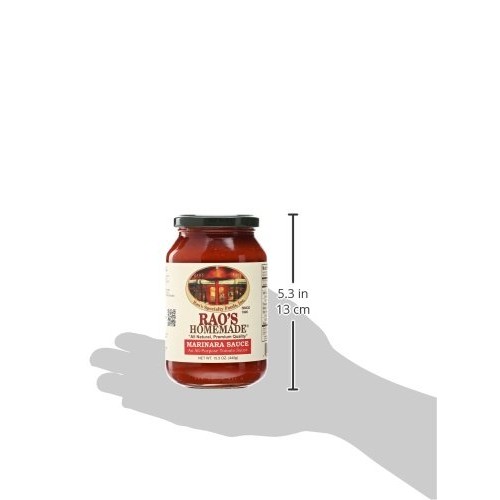 Raos Homemade Pasta Sauce, Marinara, 15.5 Oz