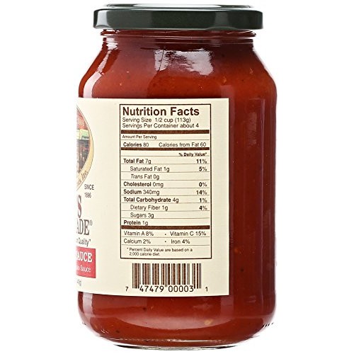 Raos Homemade Pasta Sauce, Marinara, 15.5 Oz