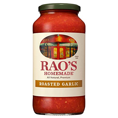 Raos Homemade Tomato Sauce, Roasted Garlic, 24 Oz, Versatile Pa