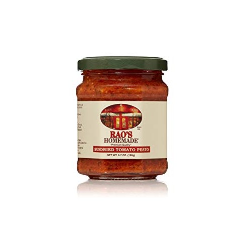 Raos Homemade Sun Dried Tomato Pesto Sauce, 6.7 Ounce Jar