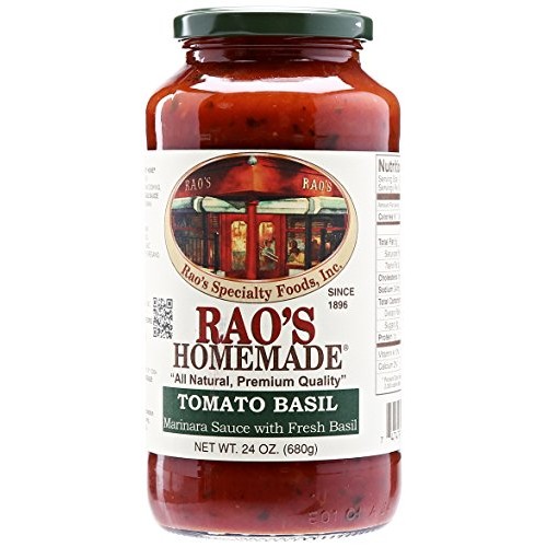Raos Homemade Pasta Sauce, Tomato Basil, 24 Oz