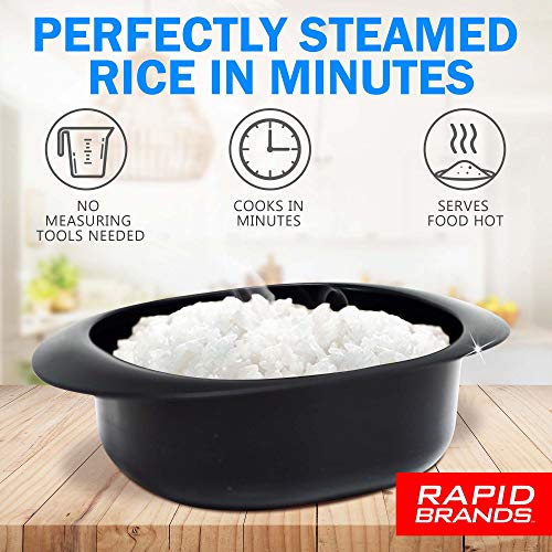 Rapid Rice Cooker | Microwave Rice Blends In Less Than 3 Minutes