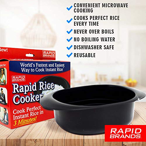 Rapid Rice Cooker | Microwave Rice Blends In Less Than 3 Minutes
