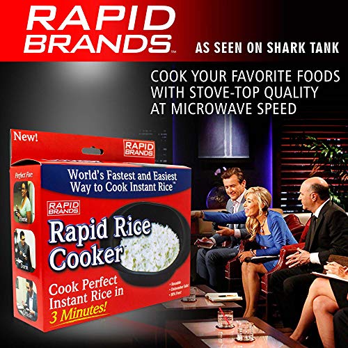 Rapid Rice Cooker | Microwave Rice Blends In Less Than 3 Minutes