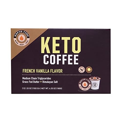 Rapid Fire Ketogenic High Performance Keto Coffee Pods, Supports... Rapid Fire Ketogenic High Performance Keto Coffee Pods, Supports...