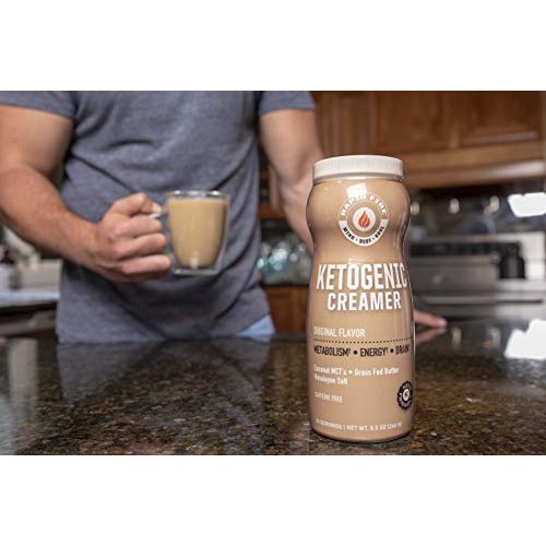 Rapid Fire Ketogenic Creamer With Mct Oil For Coffee Or Tea, Sup