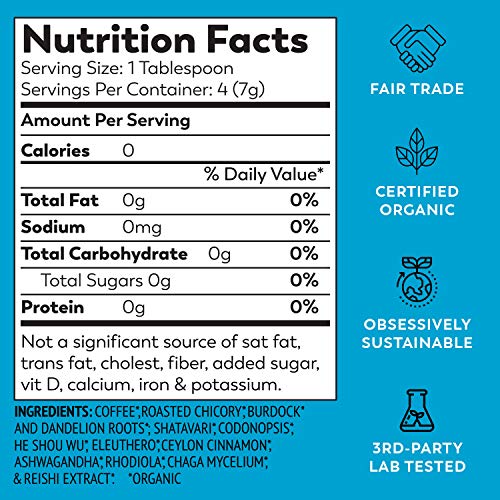 Rasa Herbal Coffee Alternative With Ashwagandha, Chaga + Reishi