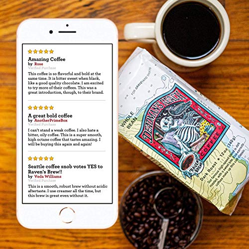 Raven’S Brew Coffee Whole Bean Deadman’S Reach – Dark Roast – Br
