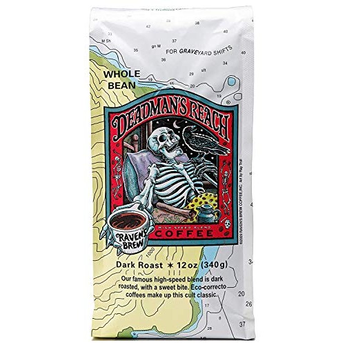 Raven’S Brew Coffee Whole Bean Deadman’S Reach – Dark Roast – Br