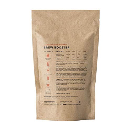 Kombucha.Com Orange Blossom Lemon Drop Brew Booster – Premium Bo