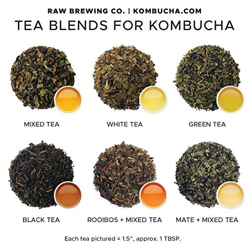 Kombucha.Com Certified Organic Loose Leaf Tea - Kombucha Brewing
