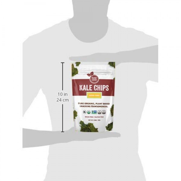 Raw Food Central Curts Classic Kale Chips 100% Organic NON GMO ...