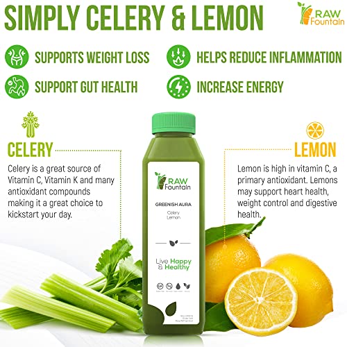 Celery Juice Cleanse by Raw Fountain, All Natural Raw, Cold Pres...