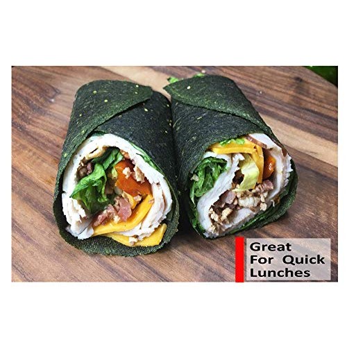 Raw Wraps, Gluten Free, Paleo, And Keto Friendly, Shelf Stable,