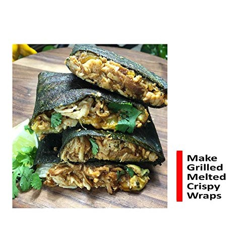 Raw Wraps, Gluten Free, Paleo, And Keto Friendly, Shelf Stable,