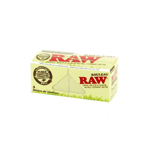 2 X 5 Meter Organic Raw Rolls Pepar + 2 Raw Filters Packs Of 50