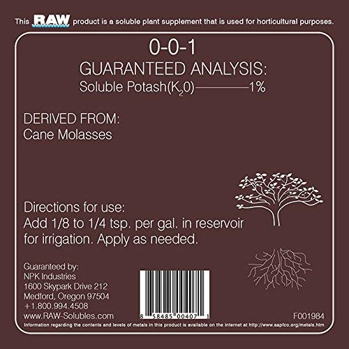 Raw Cane Molasses 8 Oz