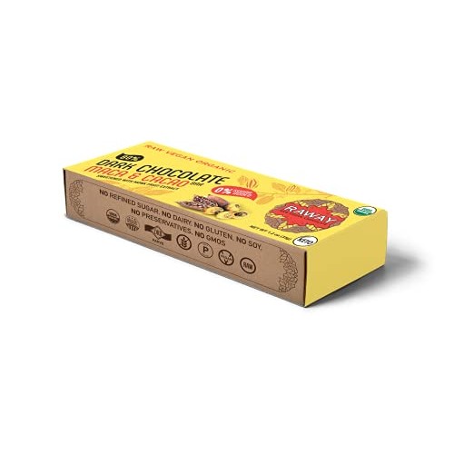 RAWAY | Pure Dark Gourmet Chocolate | Vegan, Keto, Raw, Organic,...