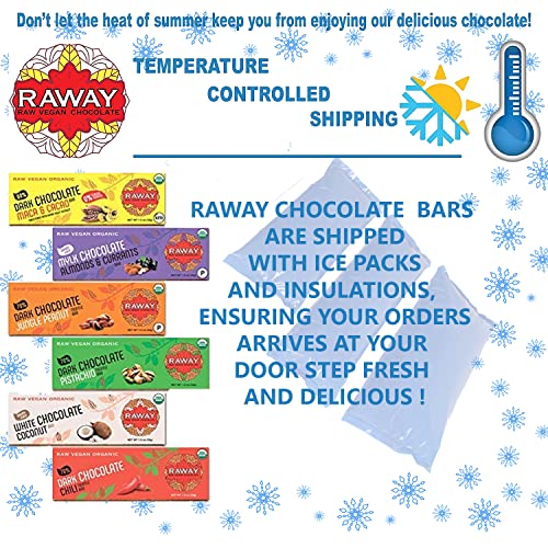 RAWAY | Pure Dark Gourmet Chocolate | Vegan, Keto, Raw, Organic,...