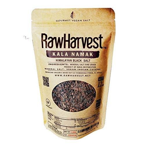 Rawharvest Kala Namak Himalayan Black Salt Coarse 12 Oz