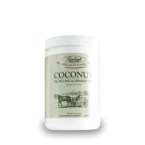 Coconut Cake Mix, Pie Filling, Dessert Mix - 16Oz - By Wt Rawleigh