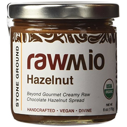 Rawmio, Spread Chocolate Hazelnut Organic, 6 Ounce