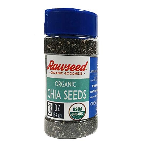 Rawseed Organic Chia Seed Oil 8 Oz Raw, Cold-Pressed, Vegan, Non