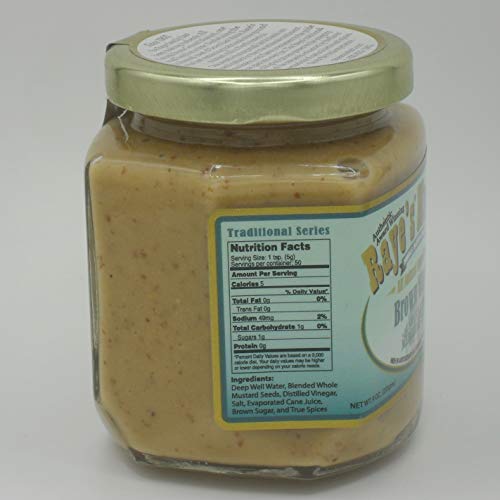 Rayes Mustard, Old World Brown Ginger, 9 Ounce