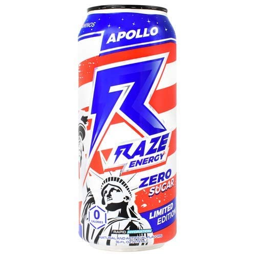 Raze Energy Drinks by Repp Sports Rapid Hydration Zero Sugar 16 ...