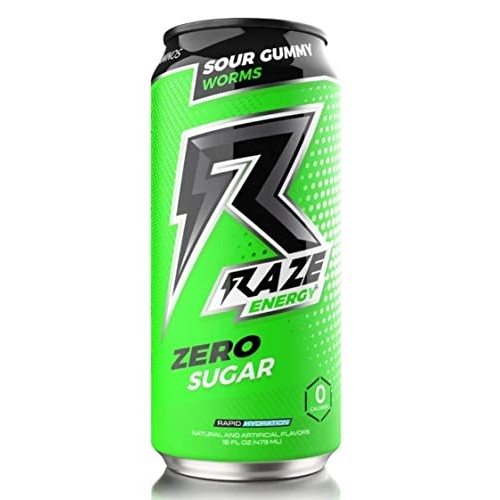 Raze Energy Drinks by Repp Sports Rapid Hydration Zero Sugar 16 ...