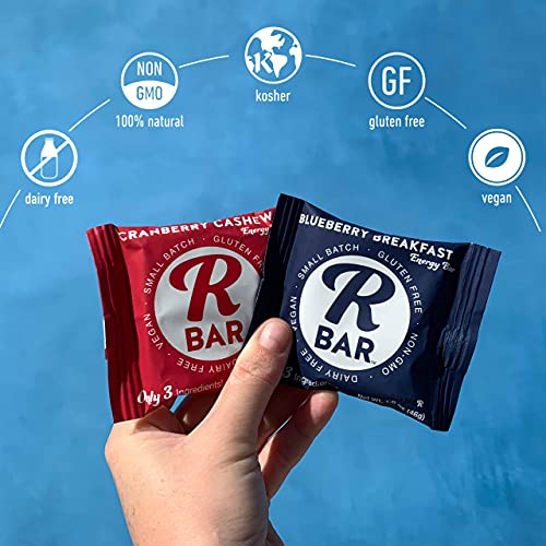 Rbar Whole Food Blueberry Energy Bar - Dairy &Amp; Gluten Free Snack